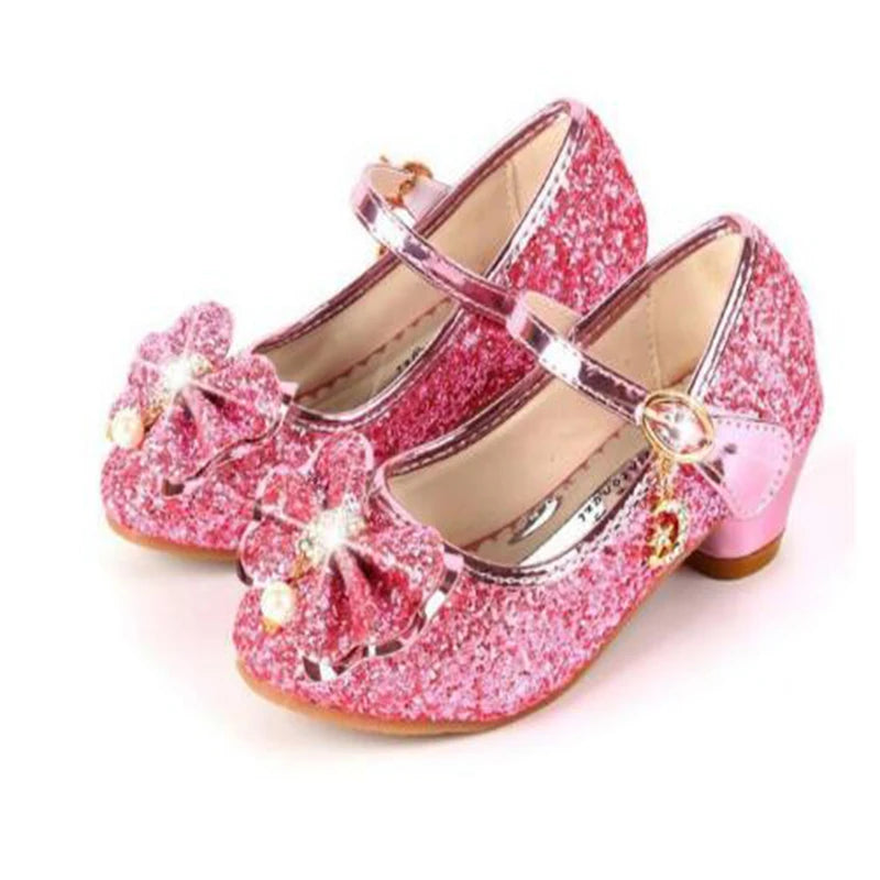 Glitter Princess Party Shoes for Girls