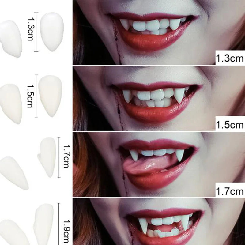 1 Pair Vampire Teeth For Halloween