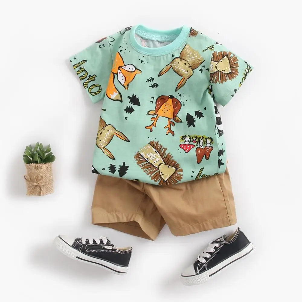 Boys Summer Clothing Set