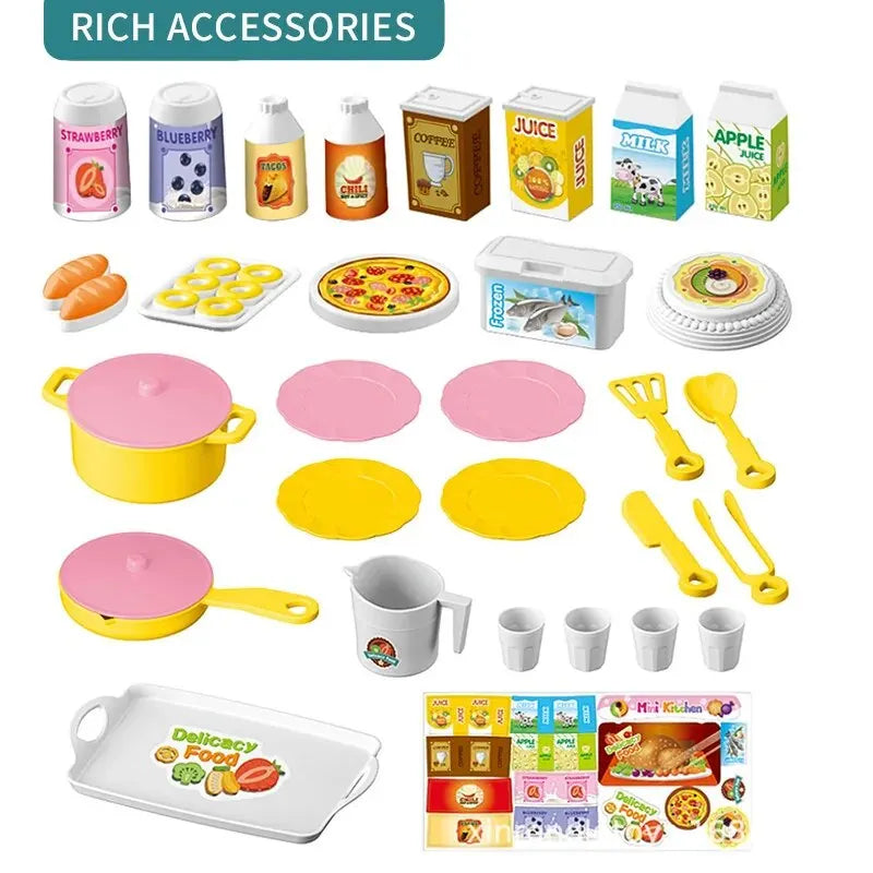 Kitchen House Play Toy Set