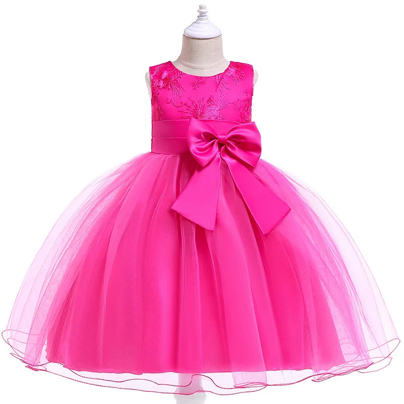 Elegant Embroidered Princess Dress