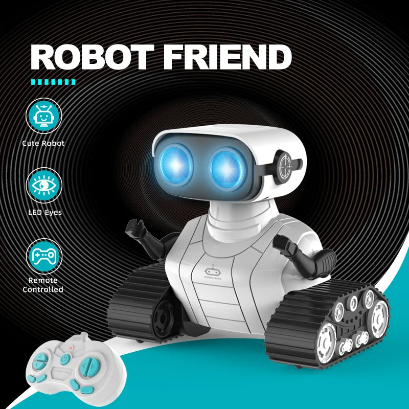 RoboPal: The Rechargeable Remote-Controlled Robot Companion