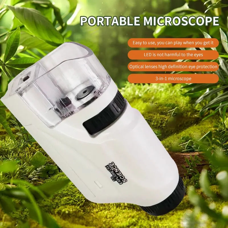 Mini Pocket LED Microscope