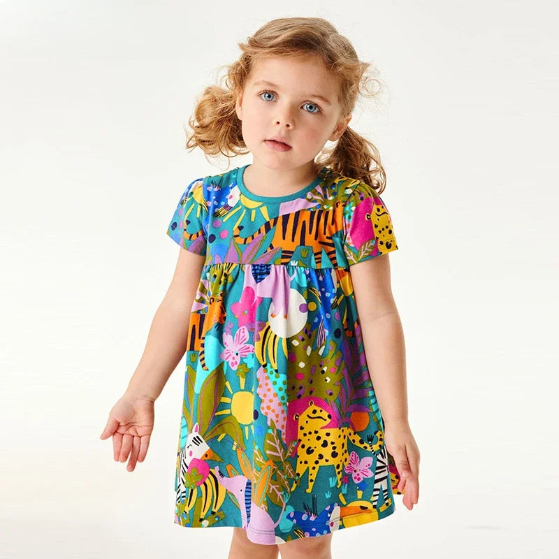 Animal Print Princess Dress