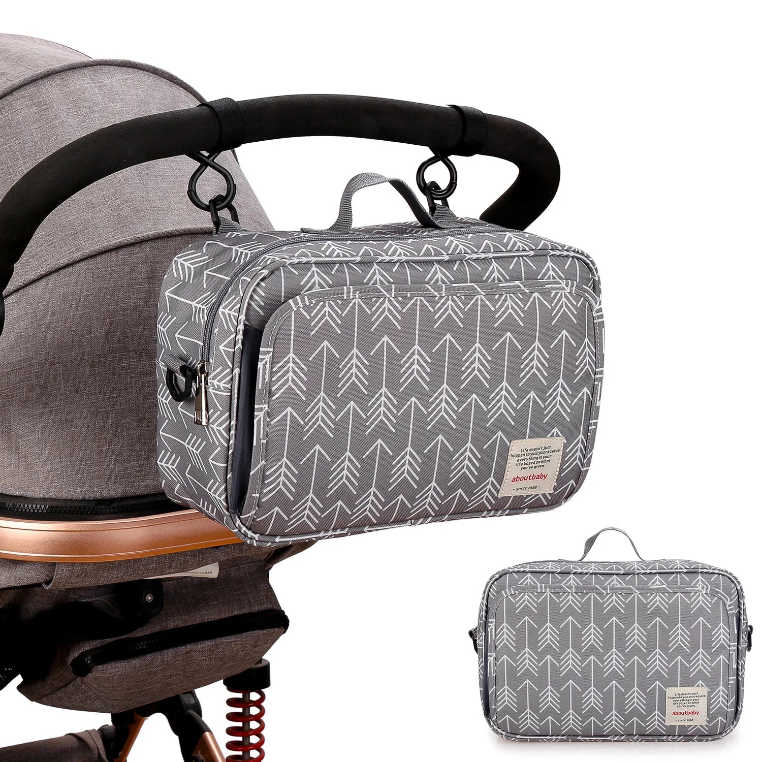 Stylish & Spacious Stroller Bag
