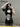 Skull Print High Waist Dress