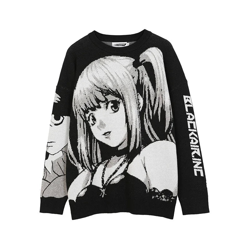 Anime Girl Retro Sweater