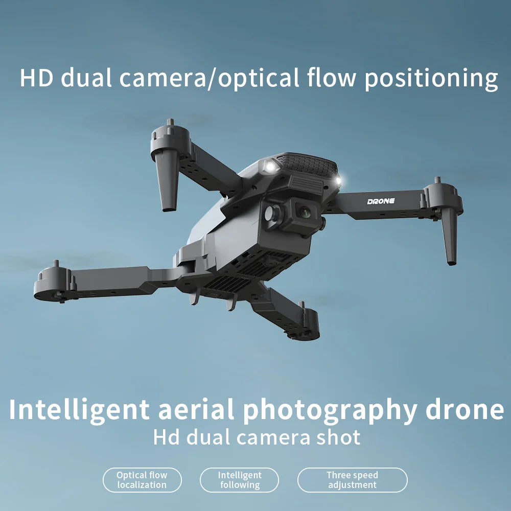 Dual HD Camera Foldable RC Drone