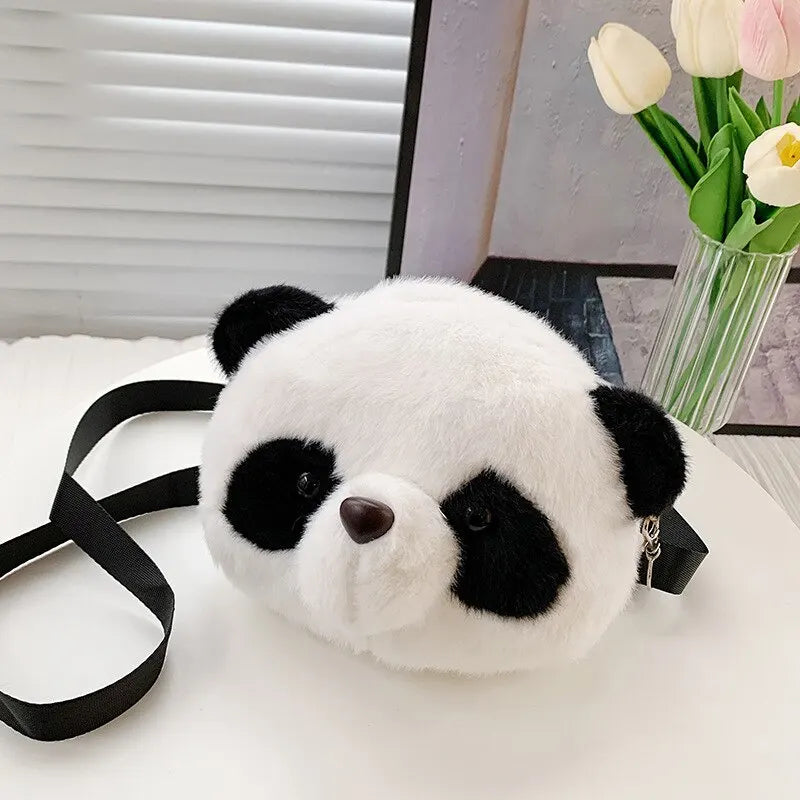 Cute Plush Panda Backpack