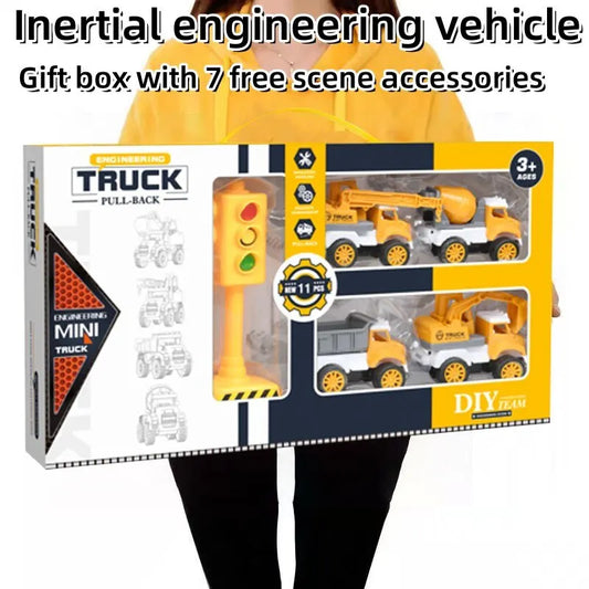 Engineering Vehicle Toy Set