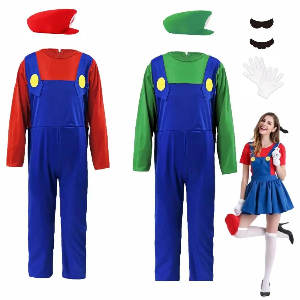 Plumber Bros Cosplay Set