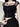 Black Widow Gothic Top