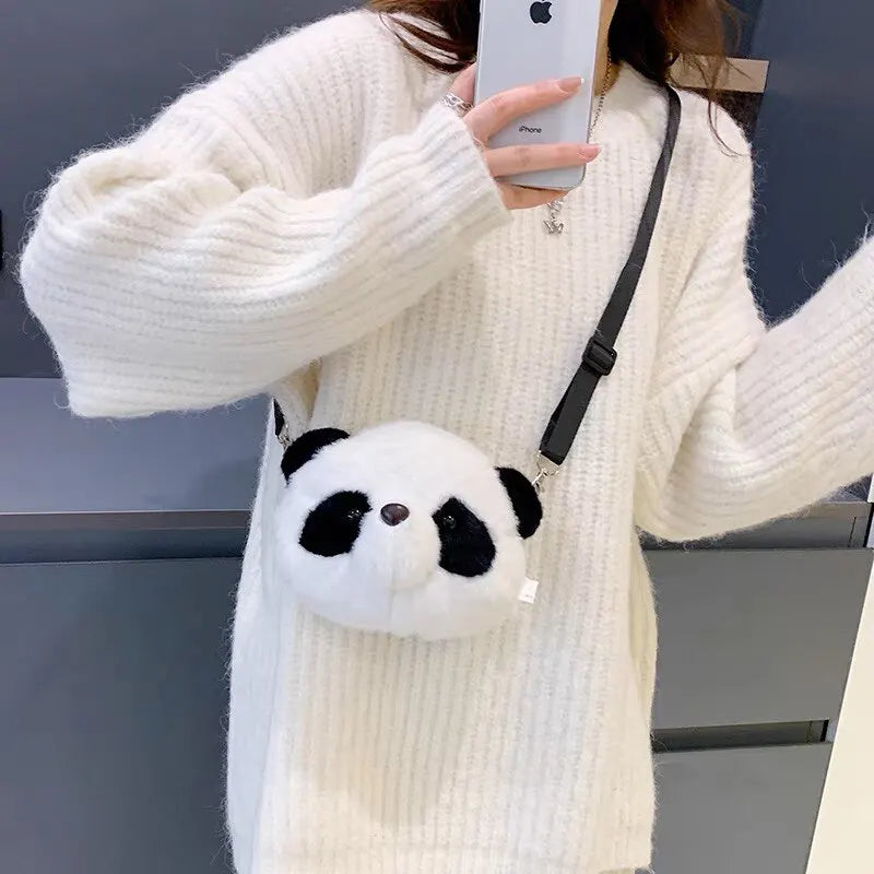 Cute Plush Panda Backpack