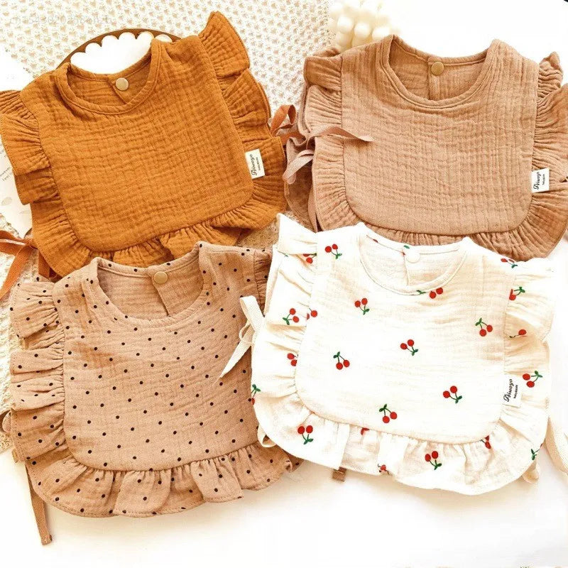 Baby Blossom Bibs & Burp Cloths