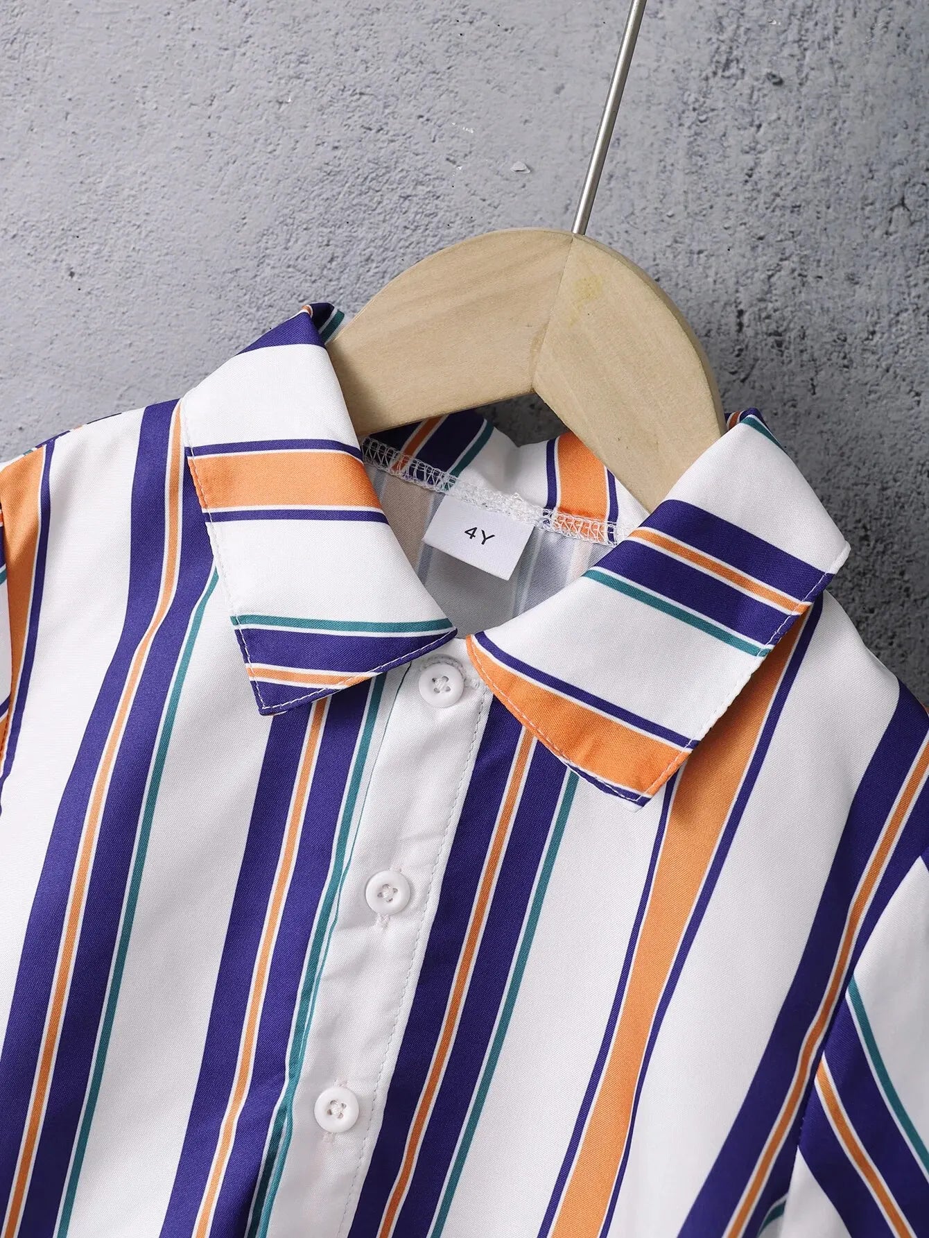 Boys Summer Striped Suit