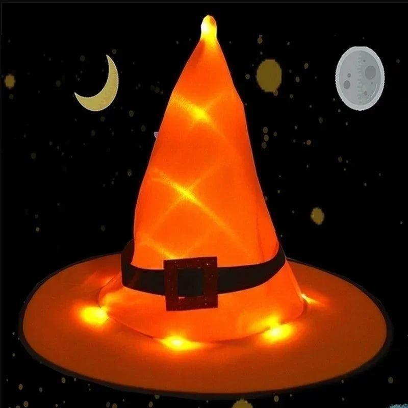 Halloween Decoration Glowing Witch Hat