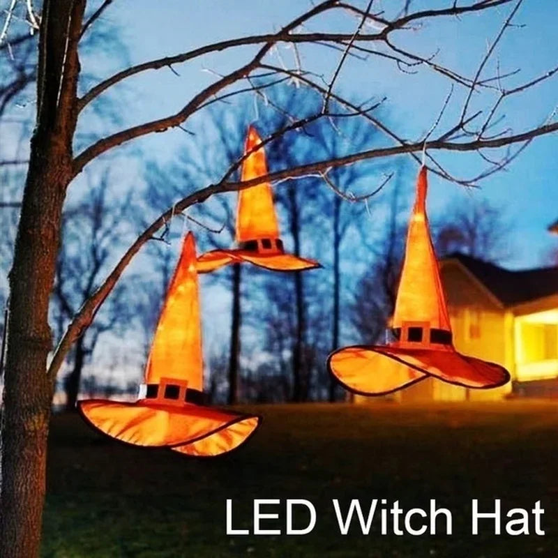 Halloween Decoration Glowing Witch Hat