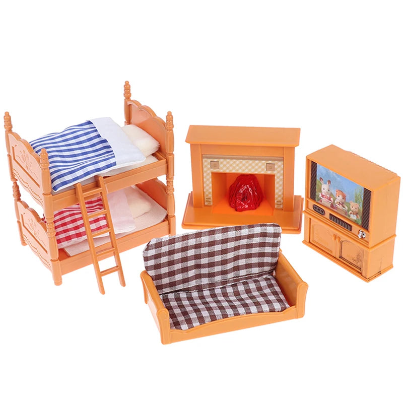 Miniature Dollhouse Playset