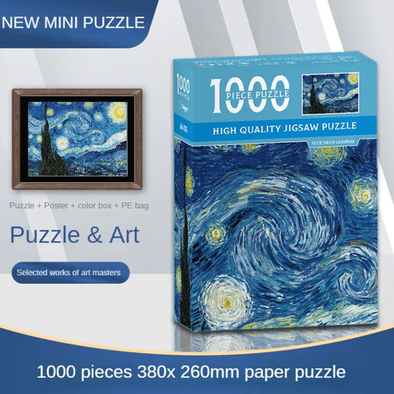 MaxRenard Mini Jigsaw Puzzle 1000 Pieces