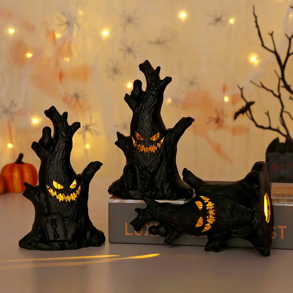 Halloween Ghost Led Tree