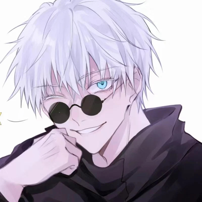 Gojo Satoru Cosplay Black Glasses