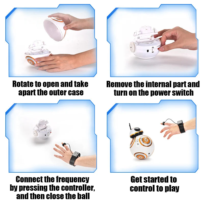 Gesture Watch Sensor RC Robot