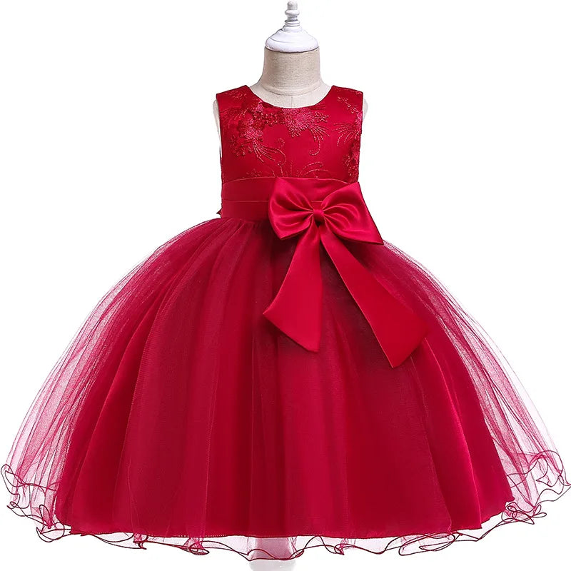 Elegant Embroidered Princess Dress