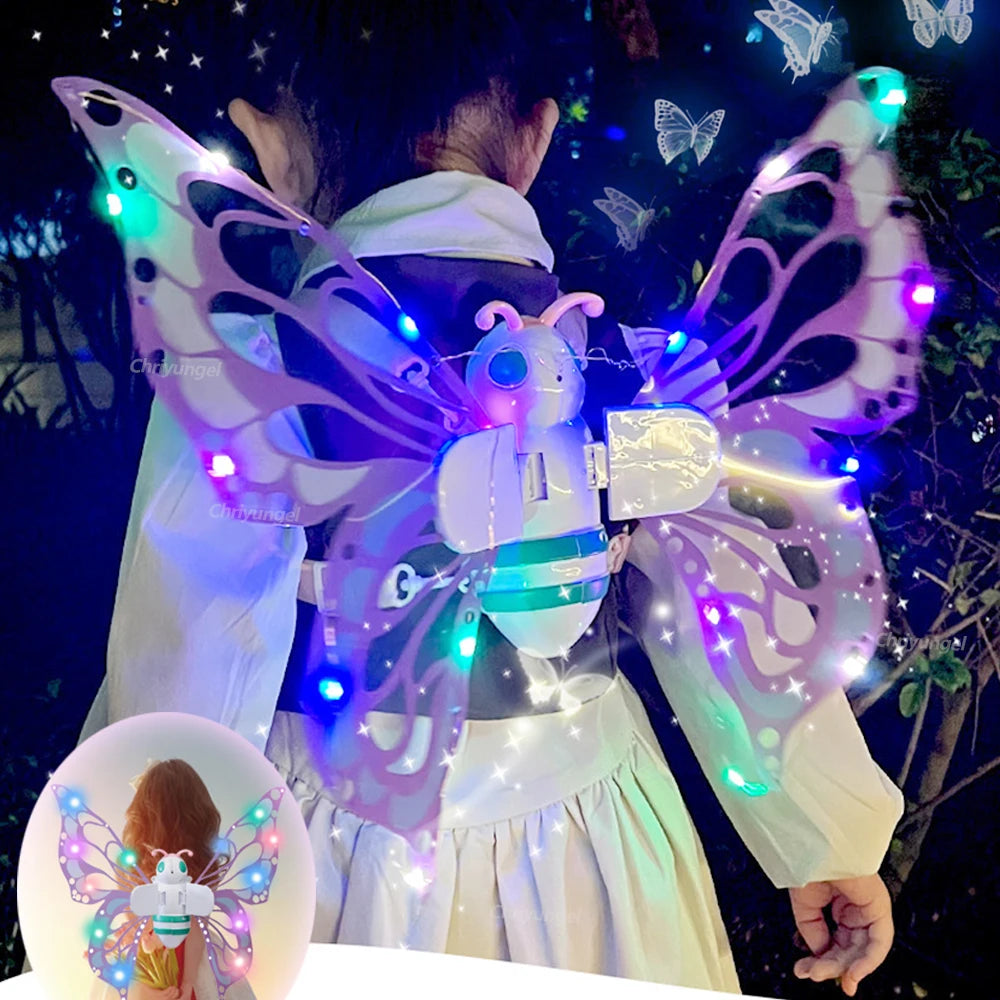 Electric Butterfly Wings Girls Toy