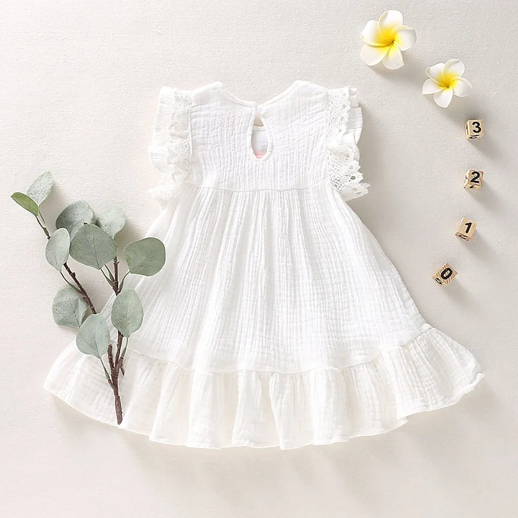 Elegant Embroidery Summer Dress