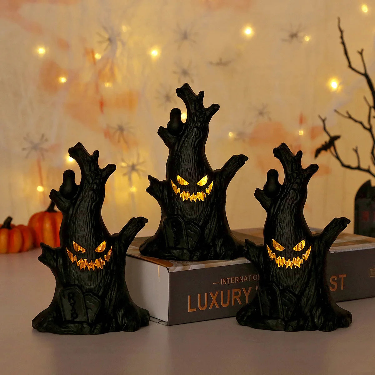 Halloween Ghost Led Tree