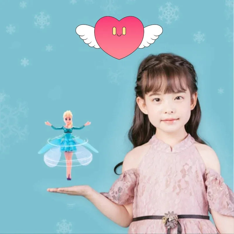 Little Princess Rotating Helicopter Doll