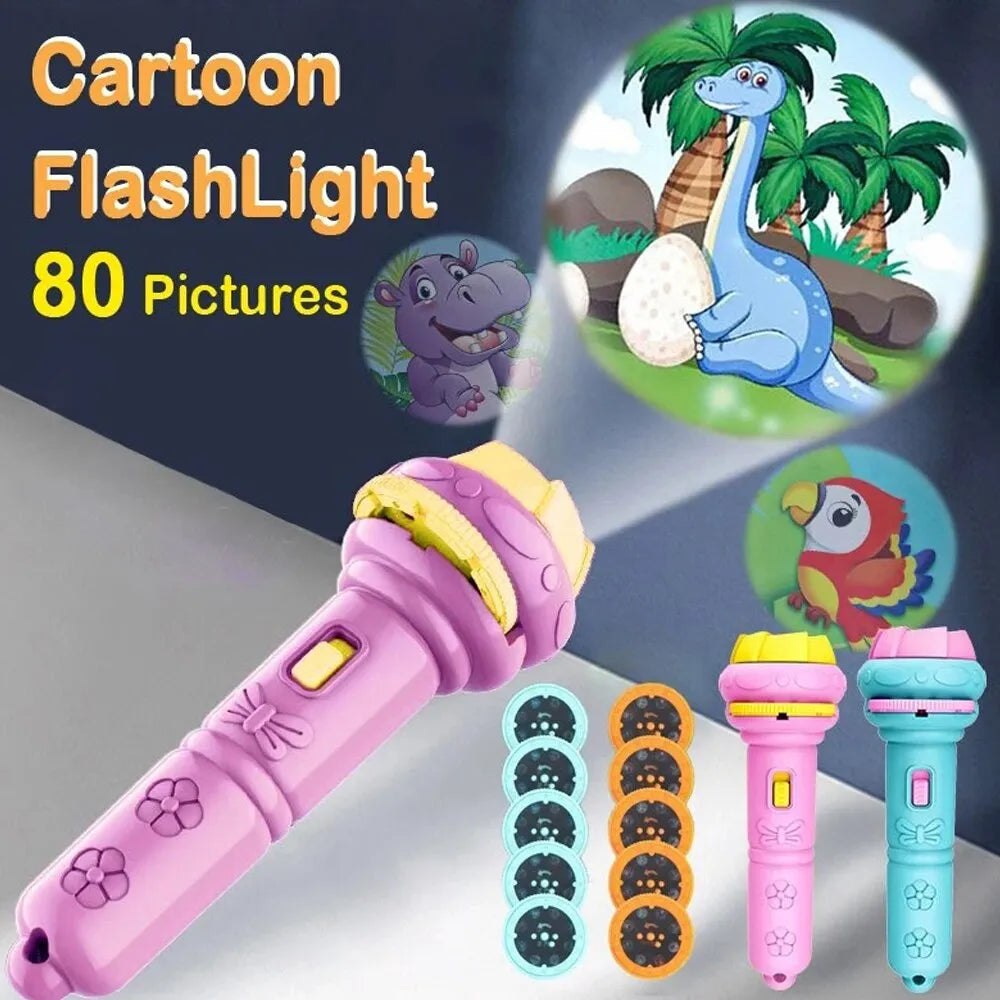 10 Cards Flashlight Toy