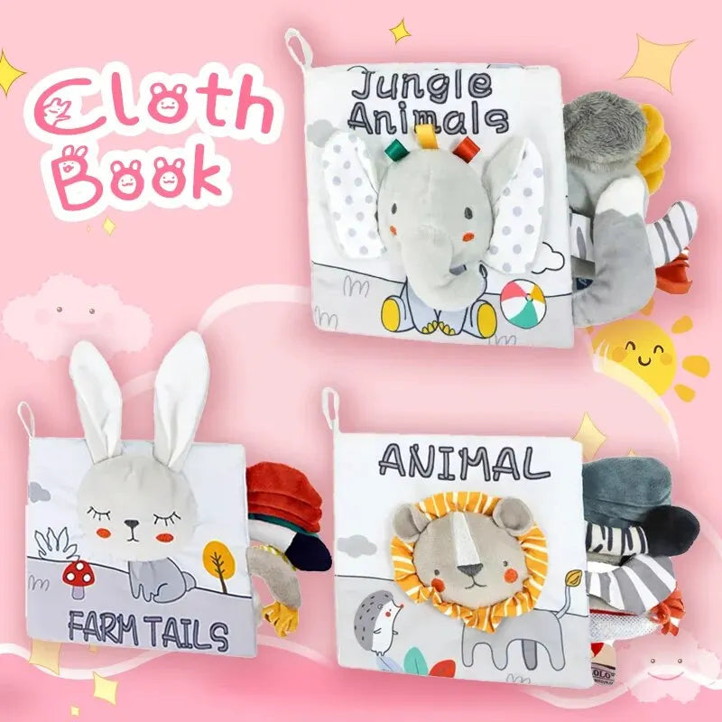 Interactive Cloth Book for Early Learning