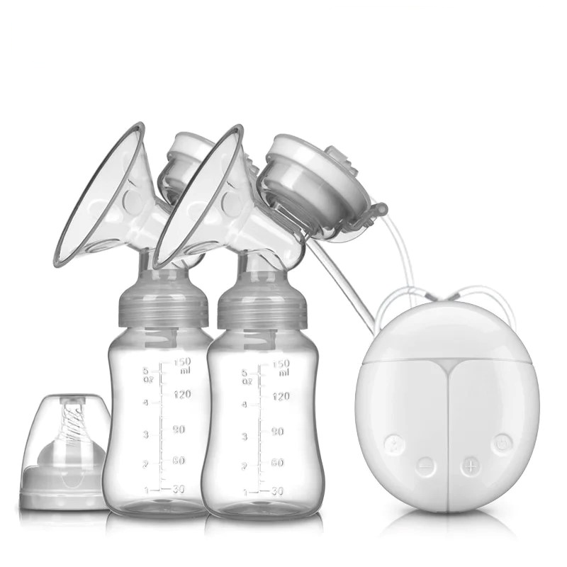 Electric Breast Pump with Milk Bottle